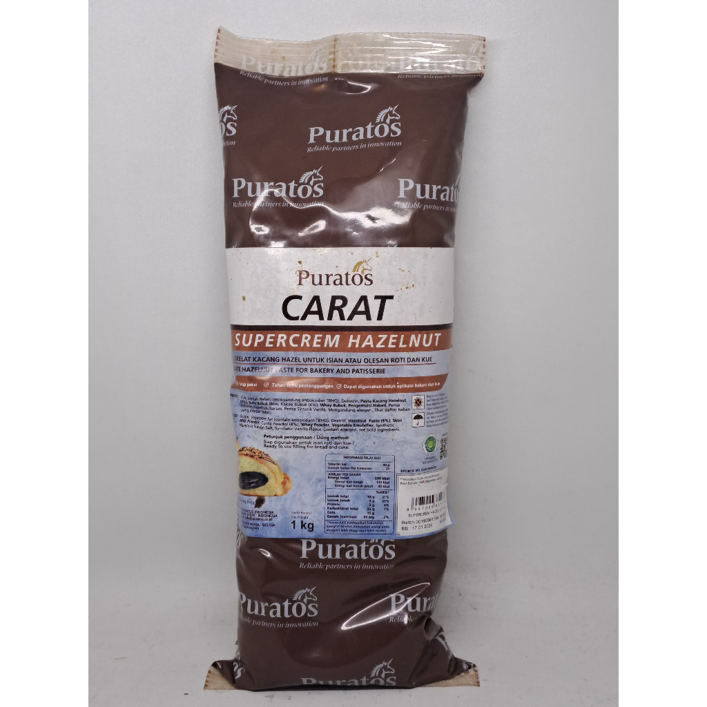 

PURATOS CARAT SUPERCREM HAZELNUT 1KG