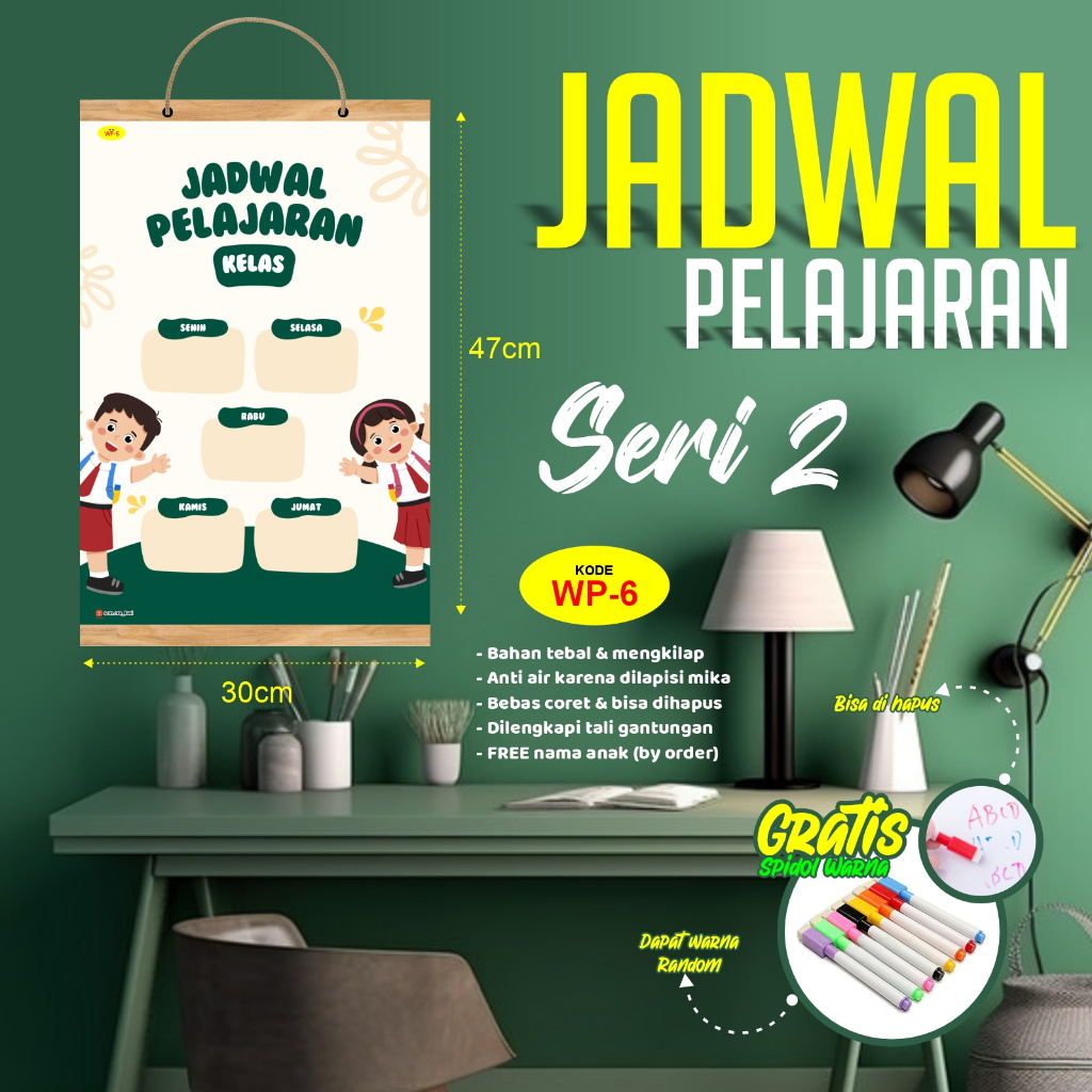 

Jadwal pelajaran gantung - SERI 2
