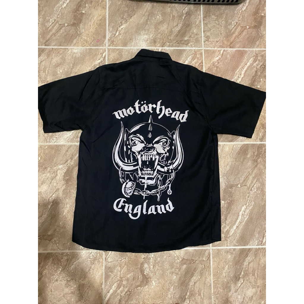 kemeja band motorhead second