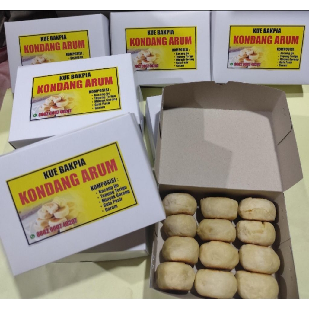 

Bakpia kondang arum kacang hijau | oleh-oleh khas jogja