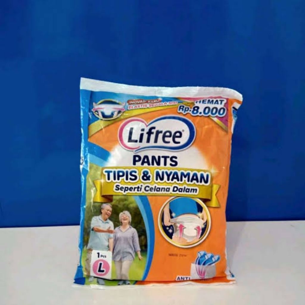 Lifree Pants Popok Celana Dewasa Satuan-Sachet Renceng