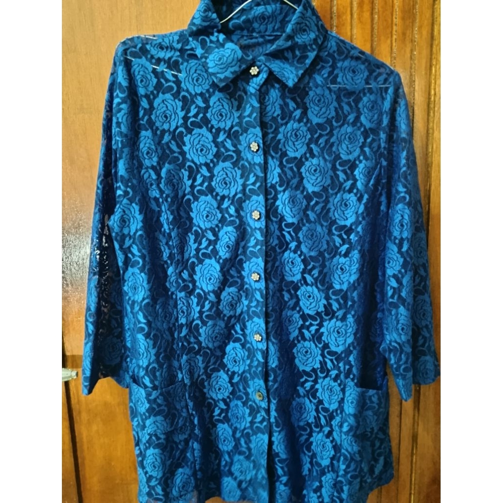 Baju Brokat Kondangan Simple