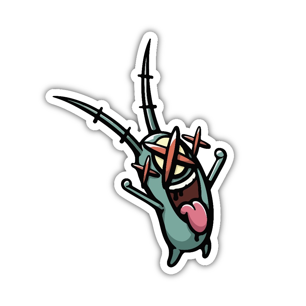 

ZV001 sticker karakter kartun anime aesthetic, stiker vinyl satuan