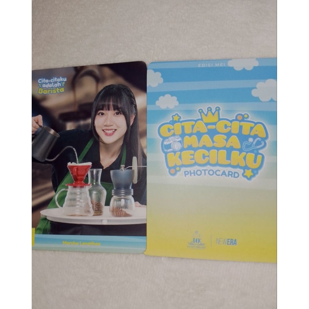 photocard marsha lenathea cita - cita jkt48