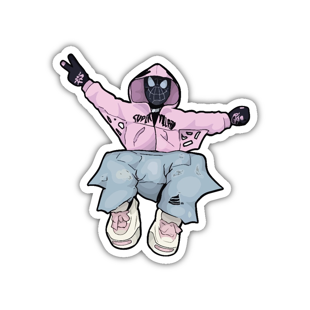 

ZV014 sticker karakter kartun anime aesthetic, stiker vinyl satuan