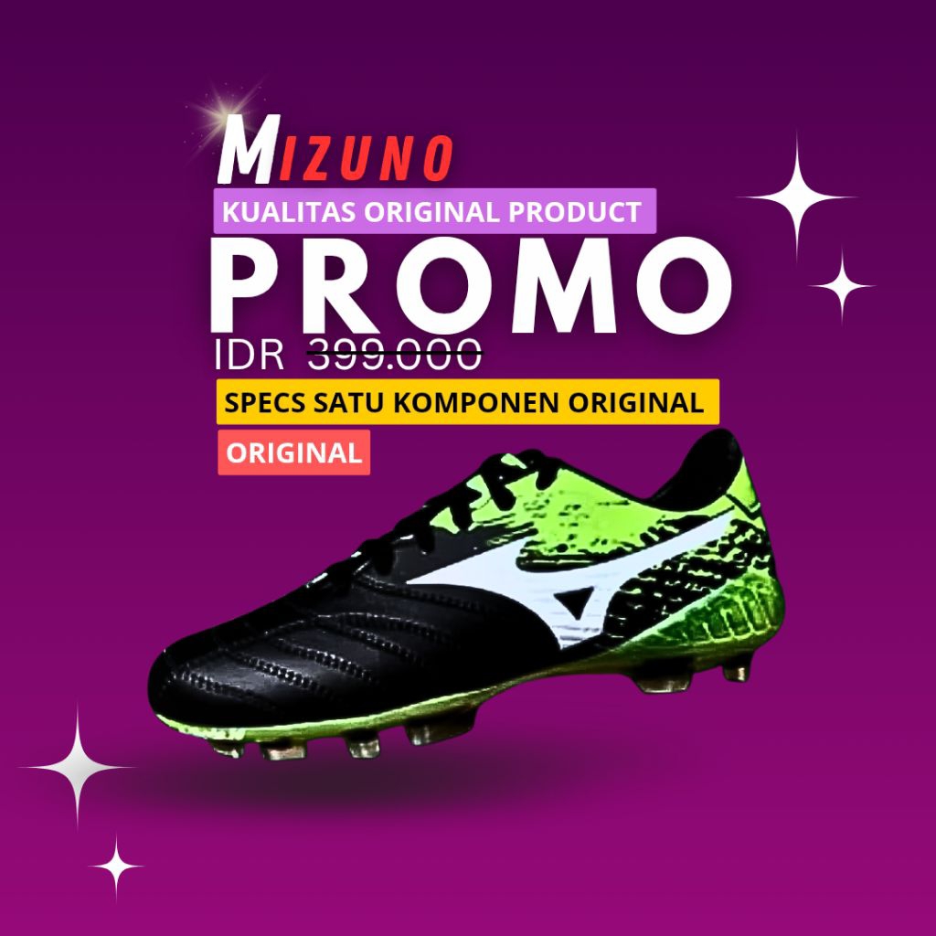 sepatu bola Mizuno terbaru neoshin grade original berkualitas sepatu bola Mizuno new
