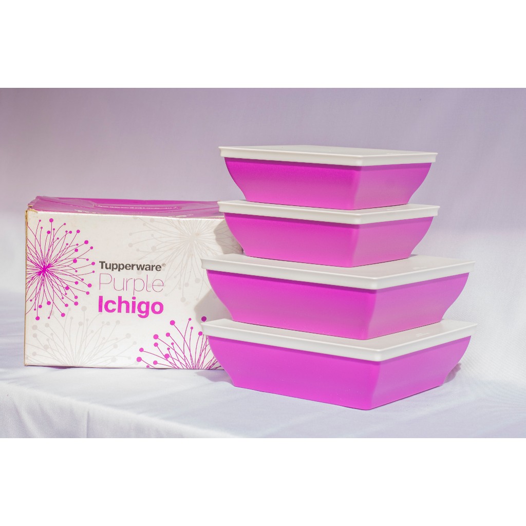 Tupperware Purple Ichigo Set