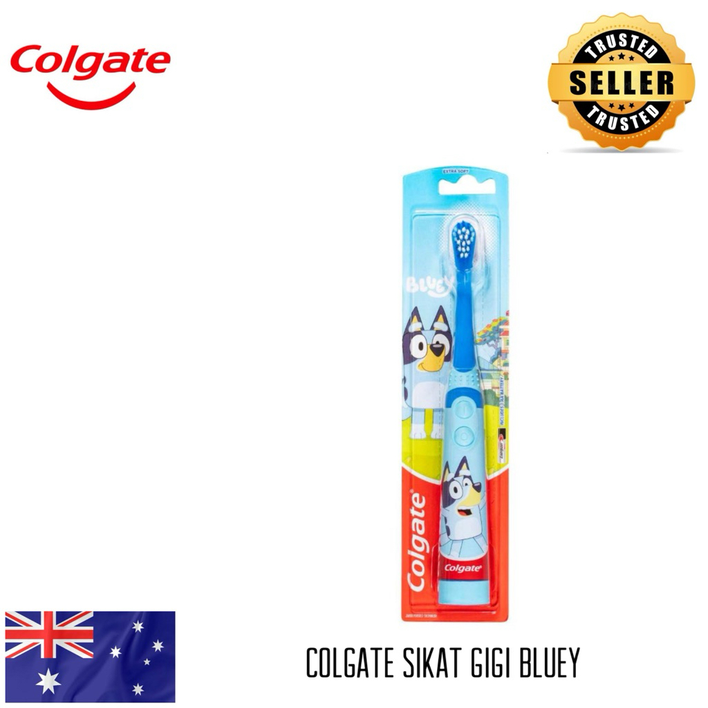 Colgate Kids Bluey Pasta Gigi Anak Rasa Stroberi 85gr - Sikat Gigi Elektrik Anak