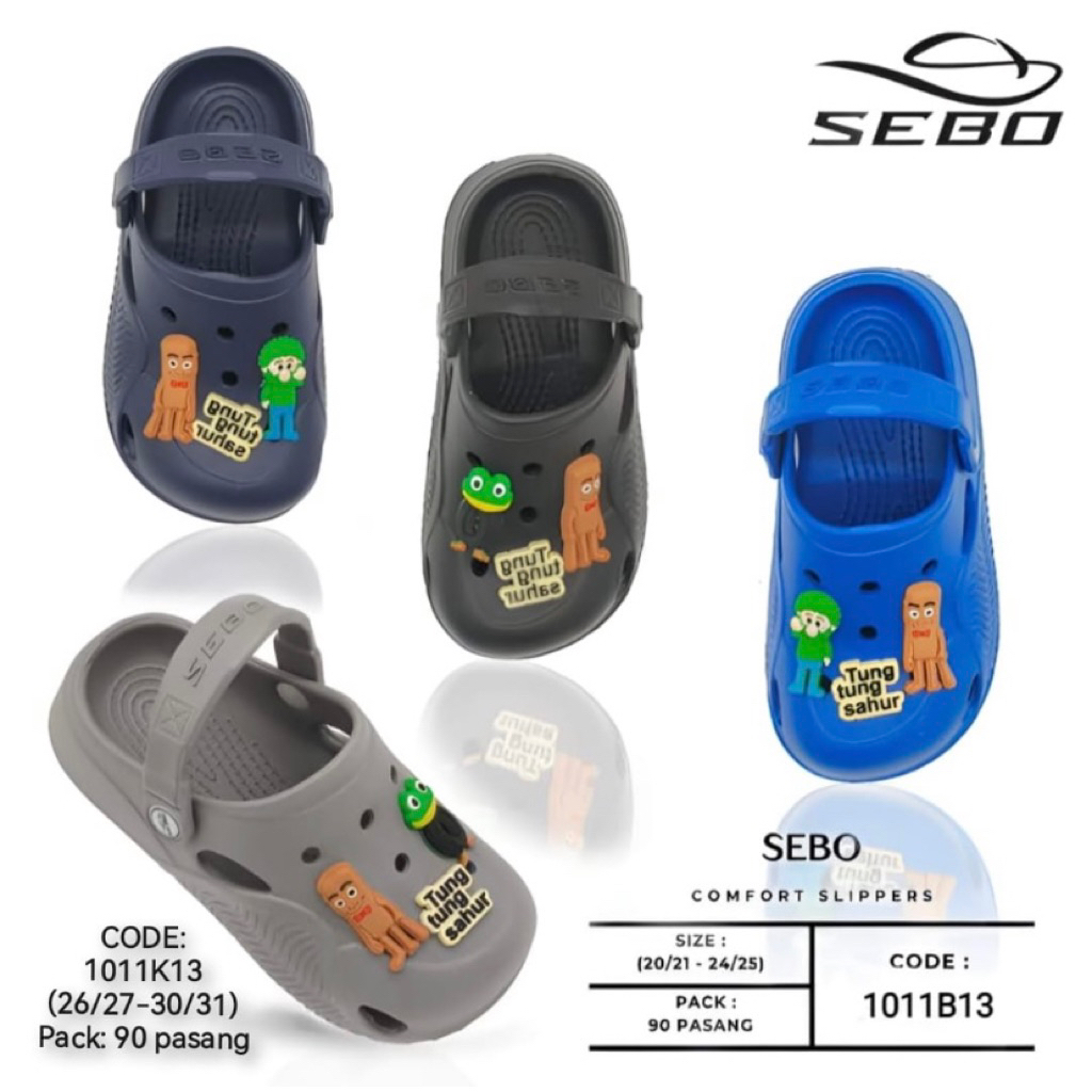 Sandal baim anak laki laki tungtungsahur terbaru - sandal karet baim anak laki laki 0-5 tahun tungtu