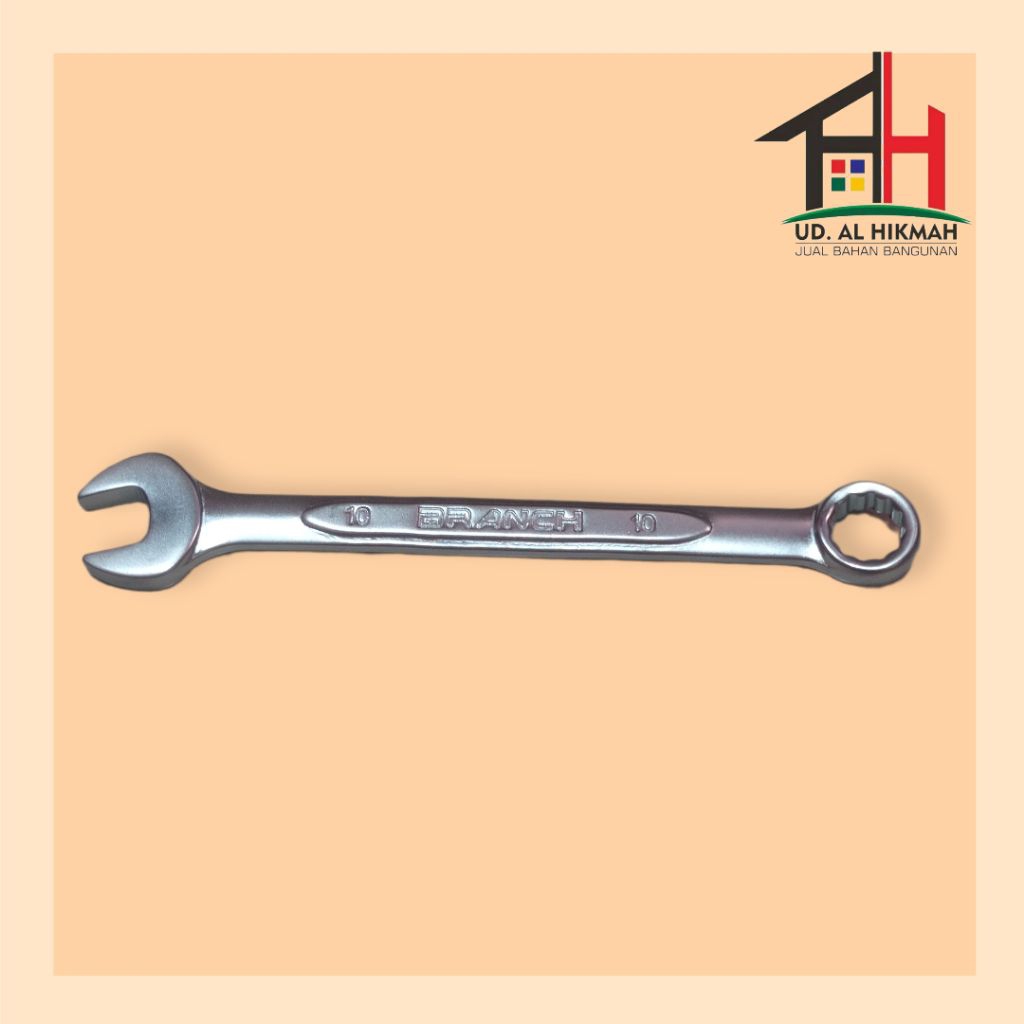 Kunci Ring Pass Pas BRANCH 10 mm (10mm) / Combination Wrench
