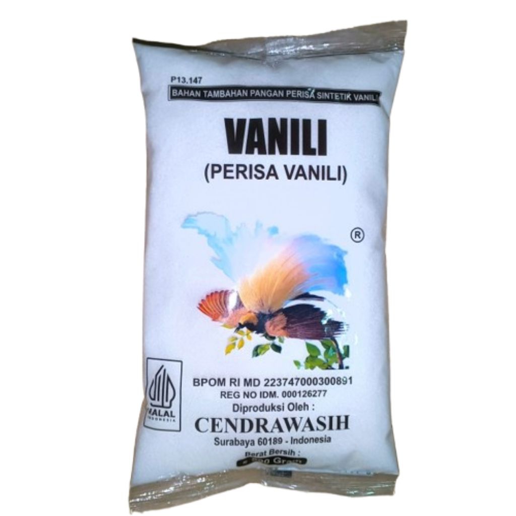 

Vanili Cendrawasih 500gr / Perisa Vanili Cendrawasih 500gr