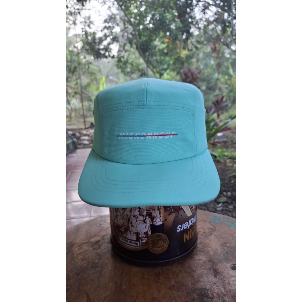 Topi 5 Panel Mignon Neuf Tosca – Sablon Keren, Adjustable, Unisex
