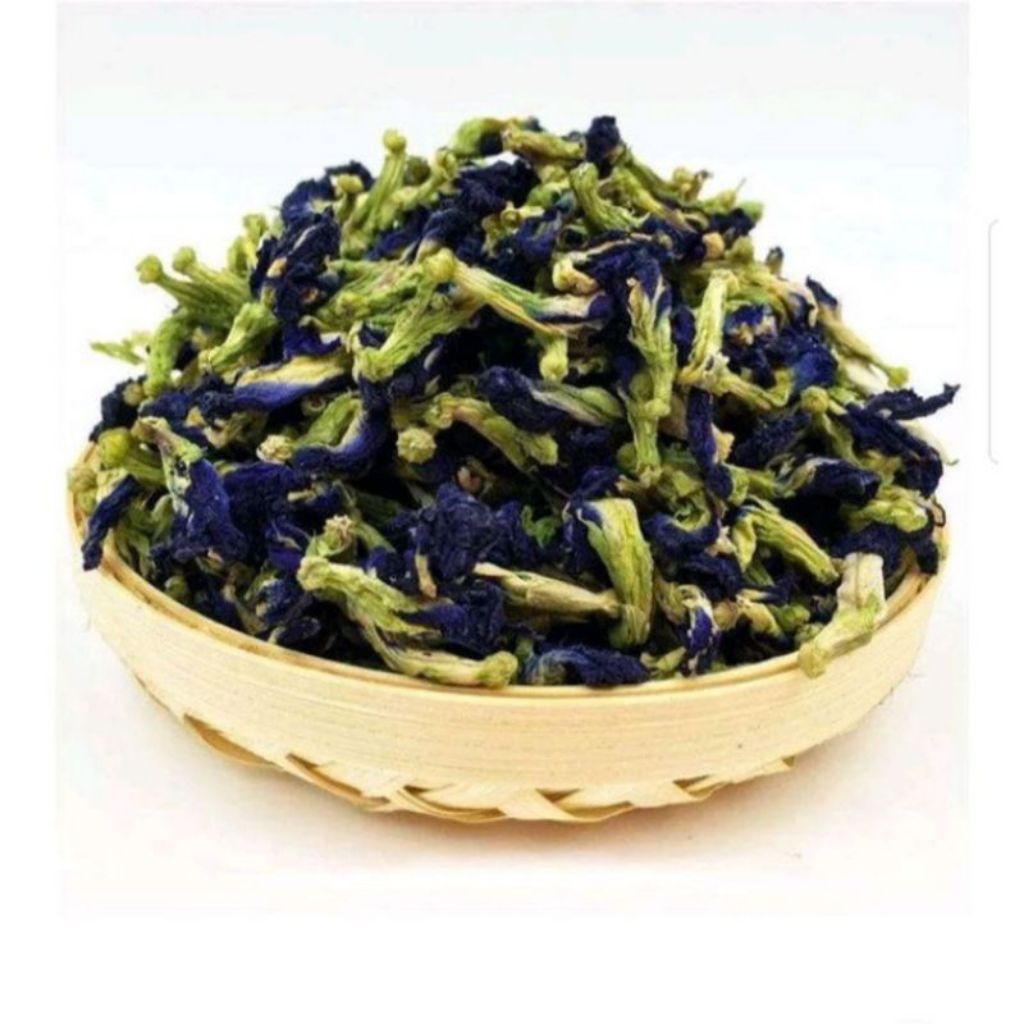 

Teh Bunga Telang Kering 100 gram Telang ungu 100gram murah