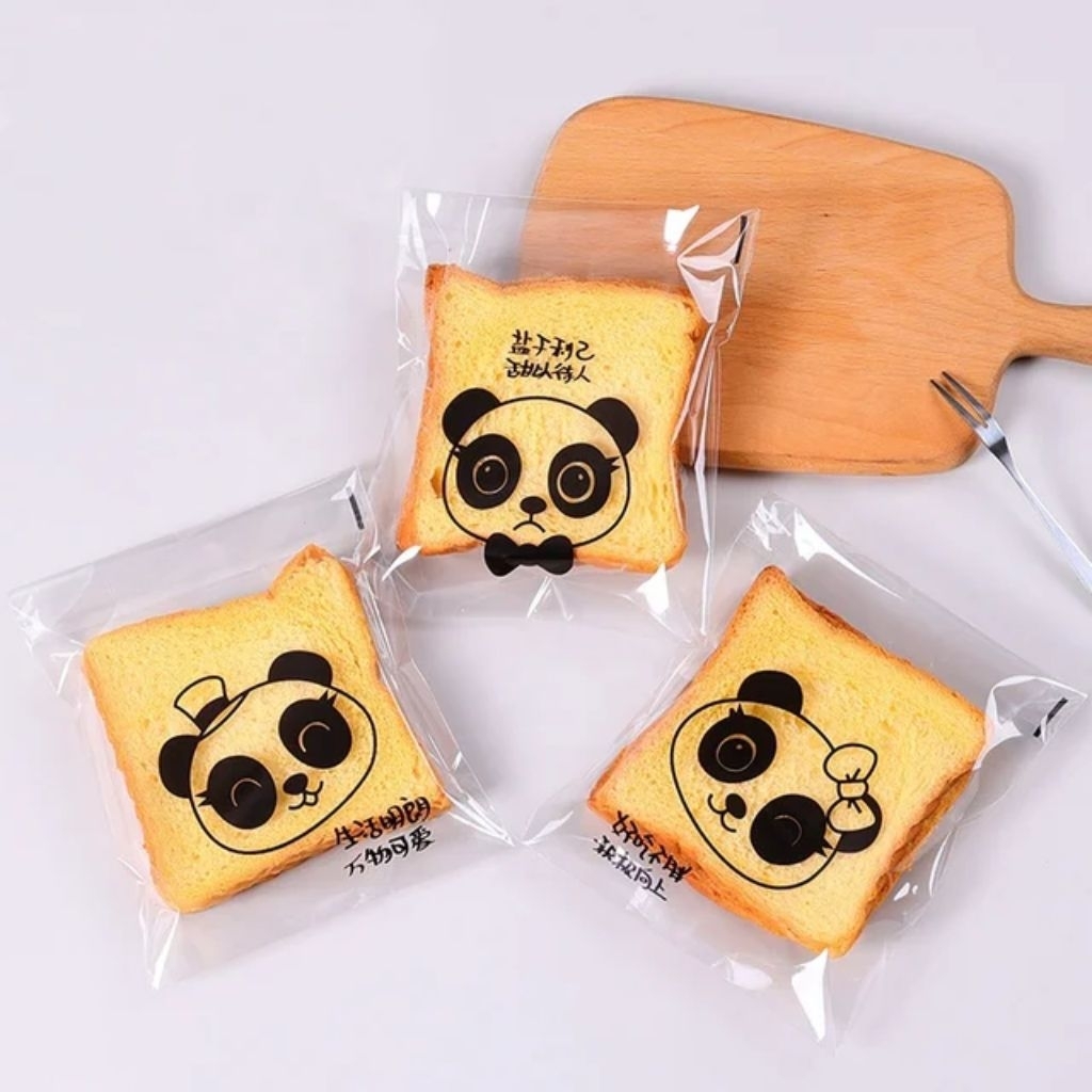

Plastik Roti Donat | Plastik Packaging Perekat Uk. 15x18cm