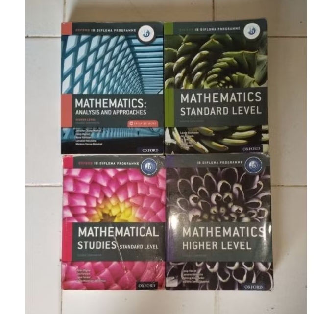 original buku Oxford ib diploma programme Mathematics higher level - Mathematics standard level - Ma