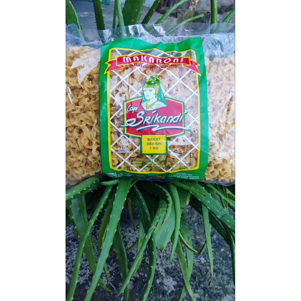 

makaroni spiral mentah kemasan 1kg, terlaris