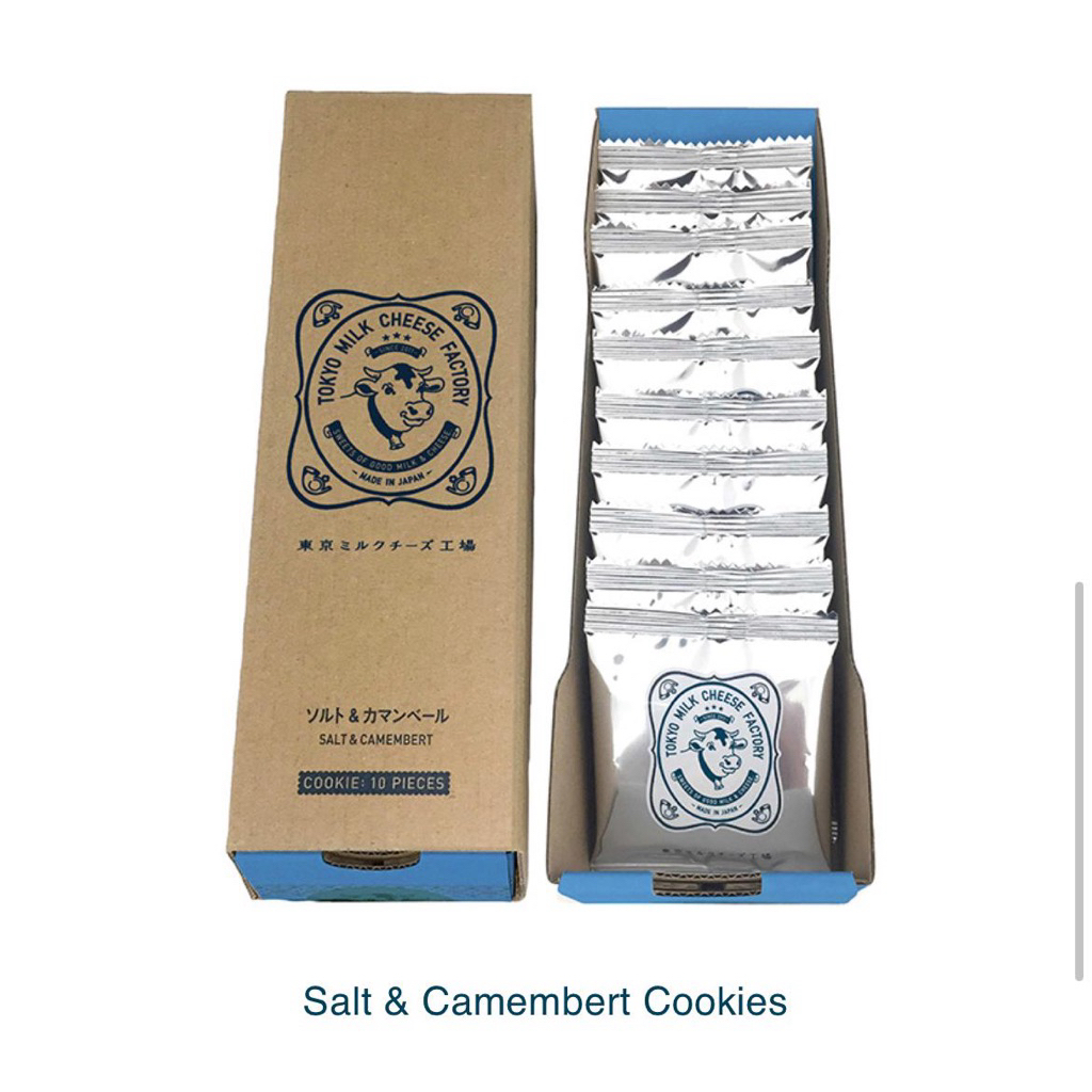 

Tokyo Milk Cheese Factory – cookies renyah & creamy dengan keju Camembert asli Prancis dan susu berkualitas dari Jepang!