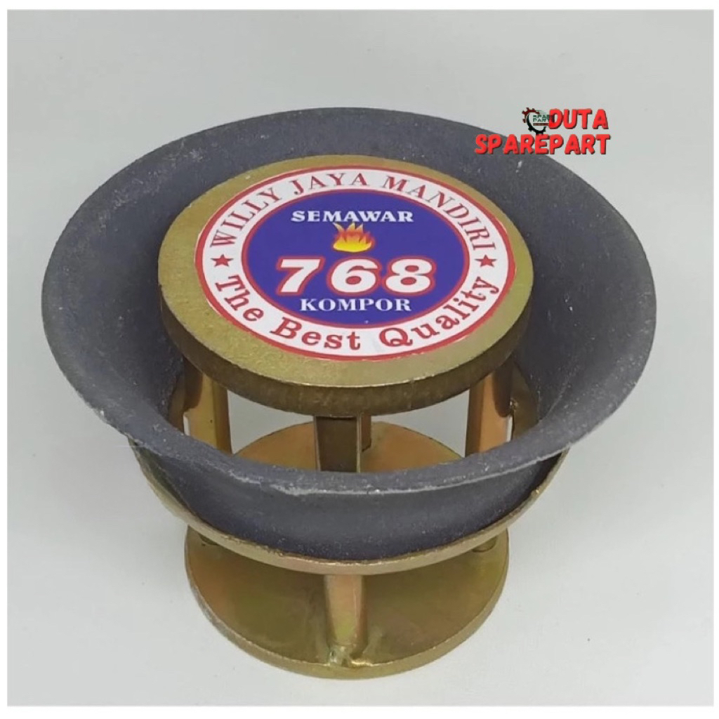 Kepala + ring kompor semawar 768 - kepala kompor mawar 768