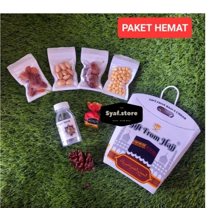 

Paket oleh-oleh Haji & Umrah | Paket hemat/ Premium 1/ Premium 2