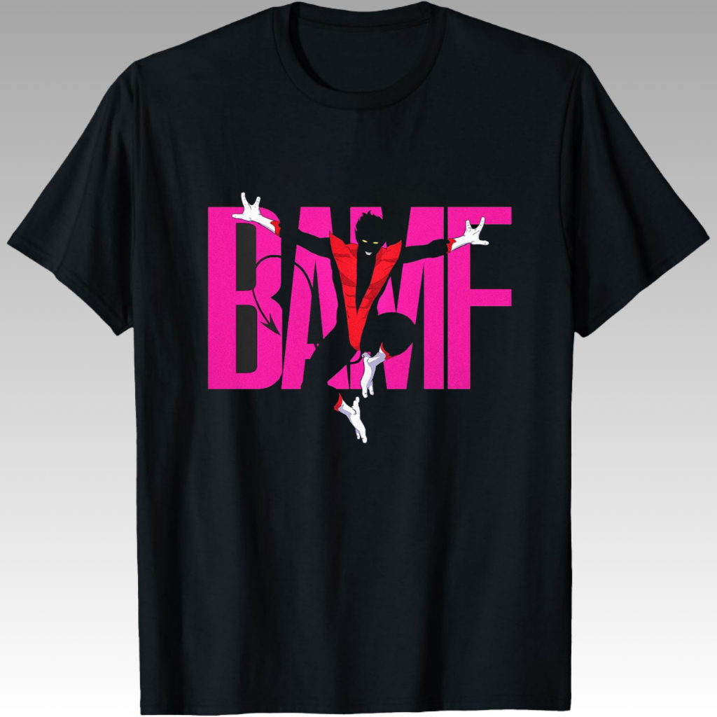 Kaos Marvel Junior: X-Men '97 Nightcrawler Bamf Pink