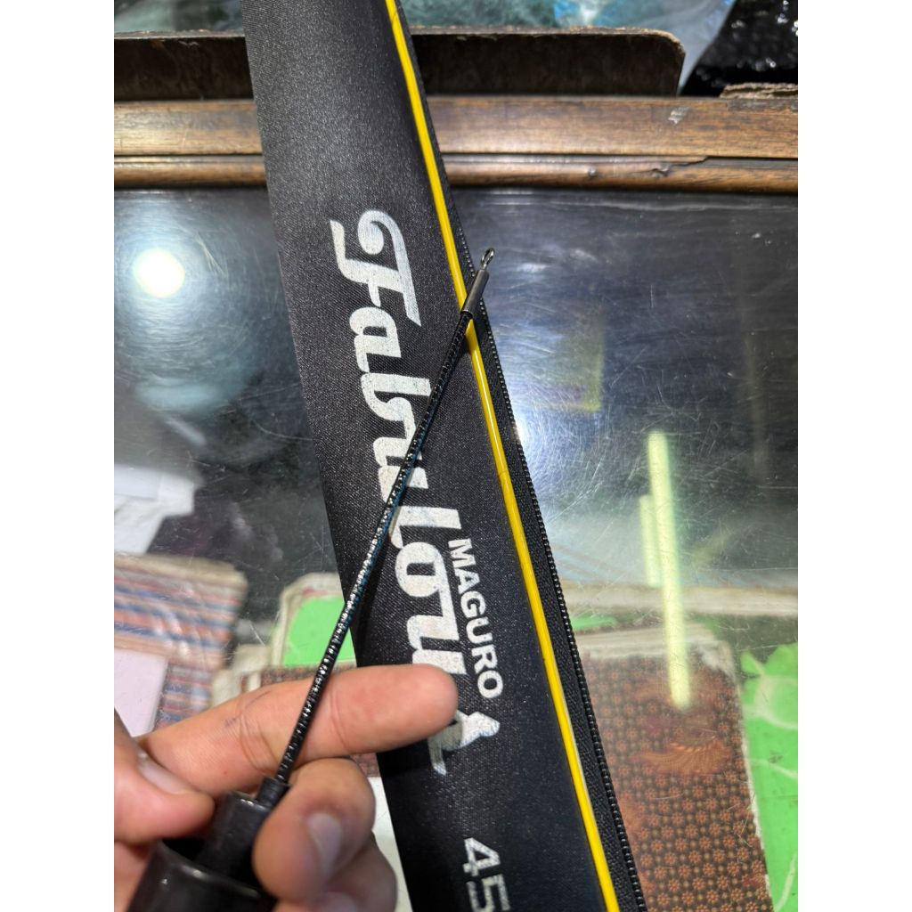 SALE Joran Tegek Maguro Fabulous 450 Ruas Pendek Ujung Kaku. CUCI GUDANG