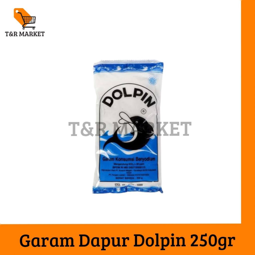 

Garam Dapur Dolpin 250gr