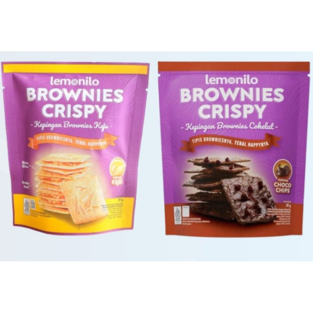 

LEMONILO BROWNIES CRISPY CHOCOCHIPS KEJU 35 gr