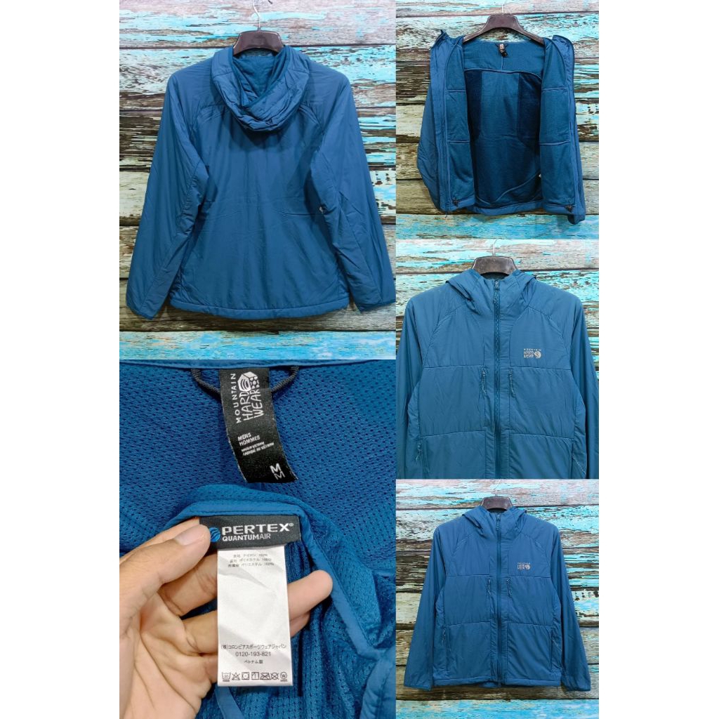 Jaket outdoor Mhw baut puffer hangat size  M fit L (P 66cm L 56cm)
