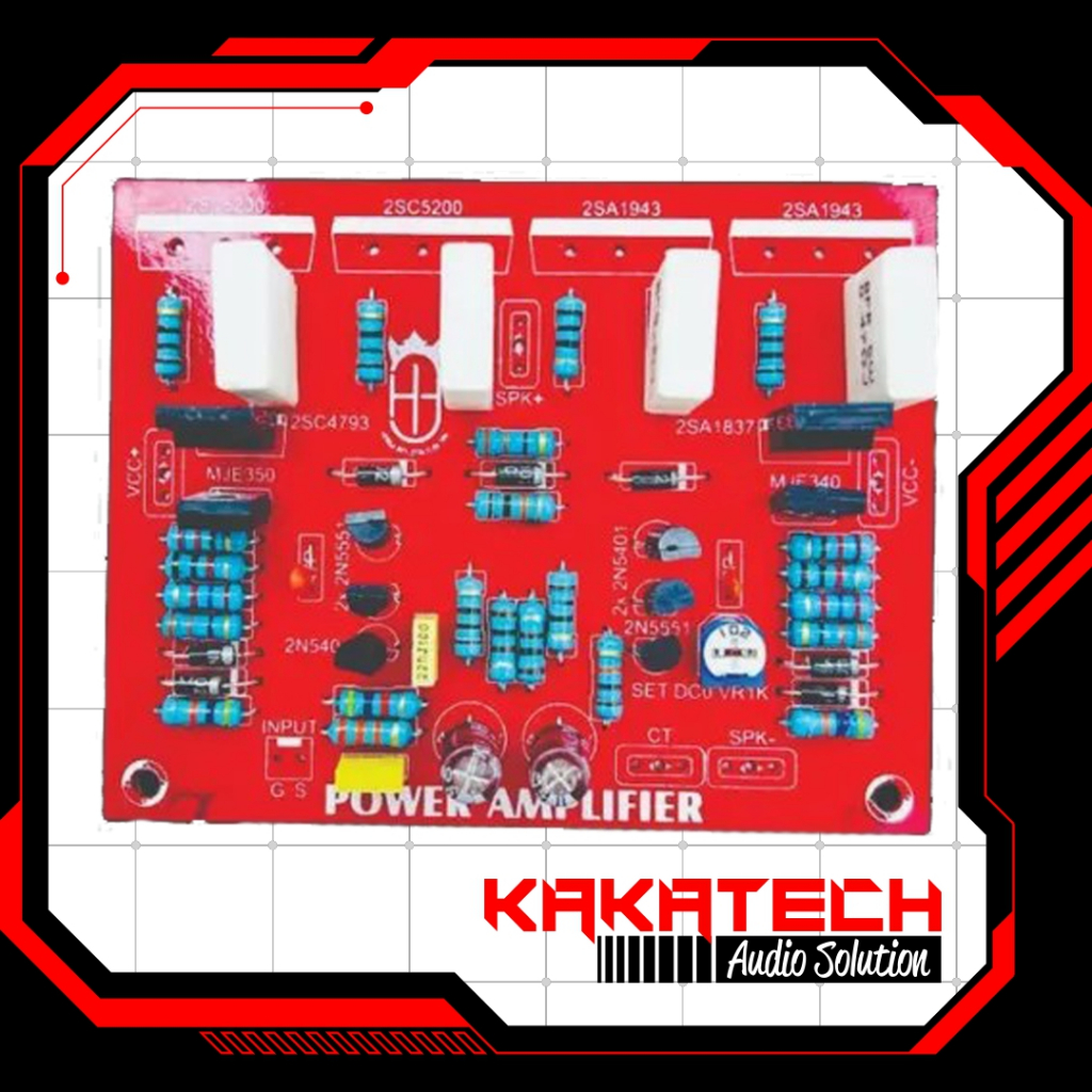 Kit Driver Amplifier Toa