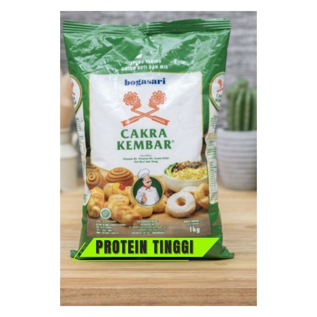 

TEPUNG TERIGU PROTEIN TINGGI CAKRA KEMBAR