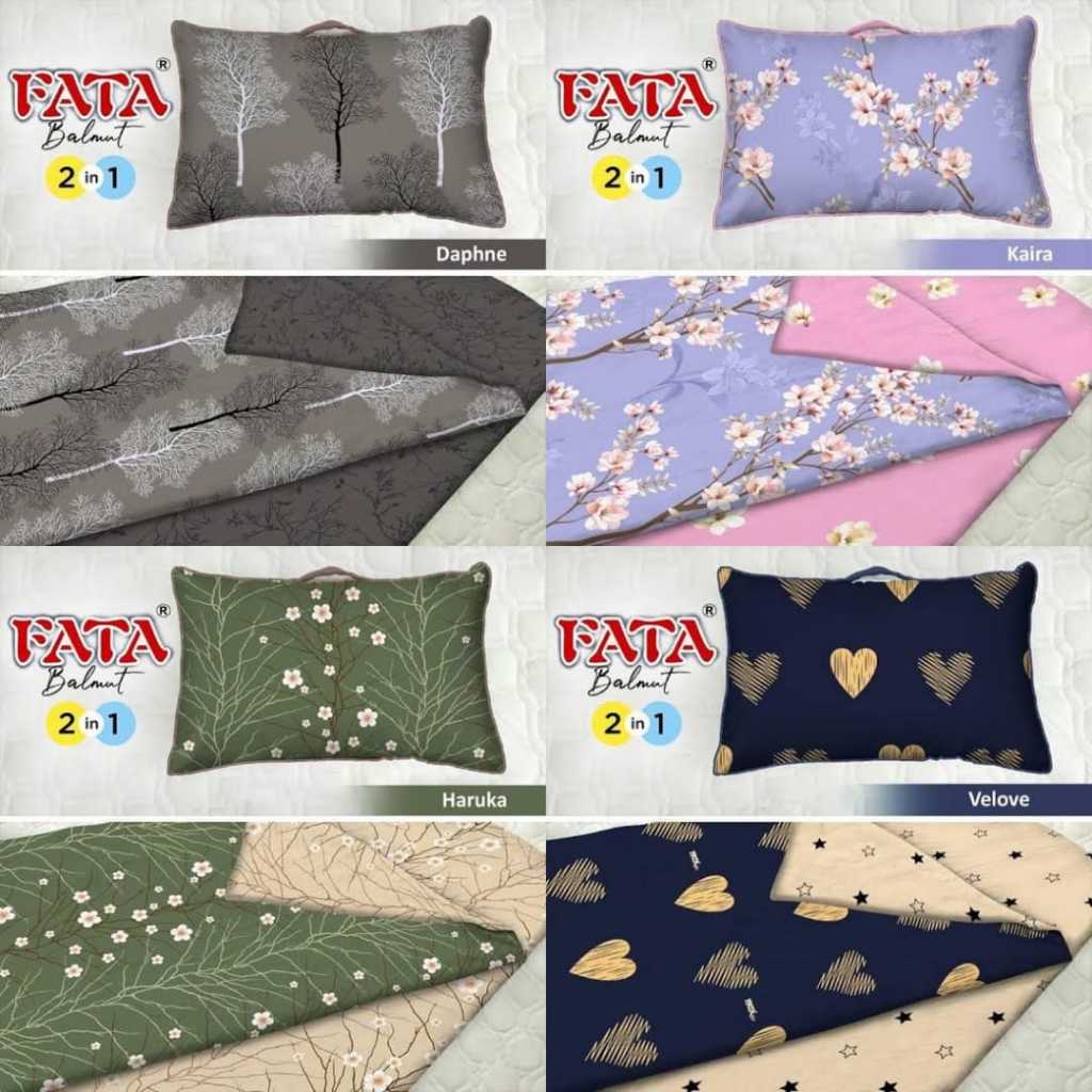 Balmut FATA / Bantal Selimut Fata Motif Cantik ( BALMUT FATA 2in1 )