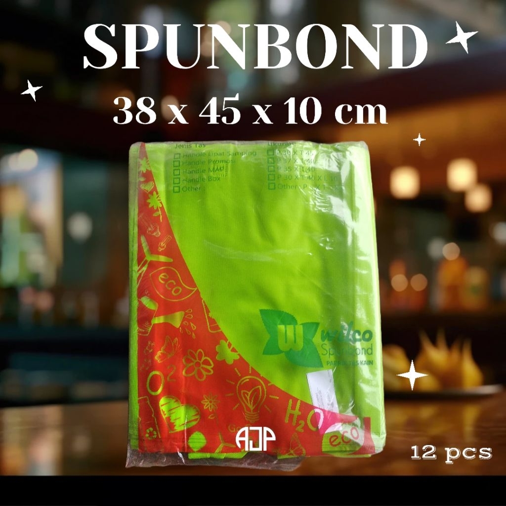 

Spunbond Ukuran 38 x 45 x 10 cm | 1 pack