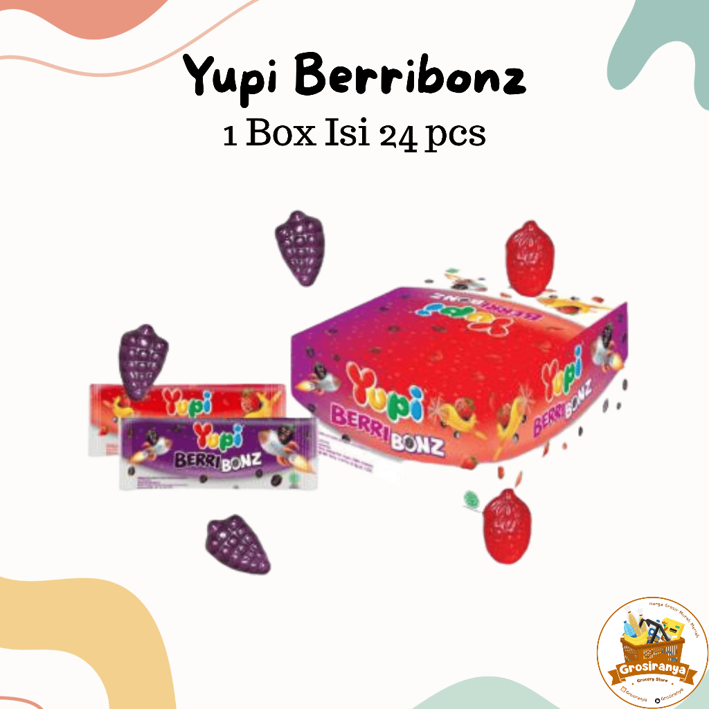 

Permen Yupi Berribonz 1 Box Isi 24 pcs