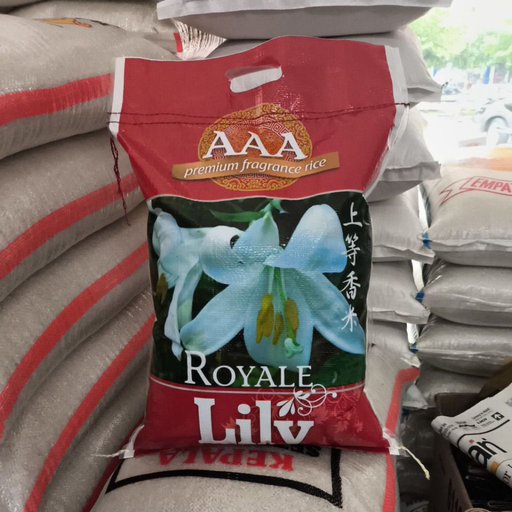 

Beras AAA Thailand Royale Lily 10kg