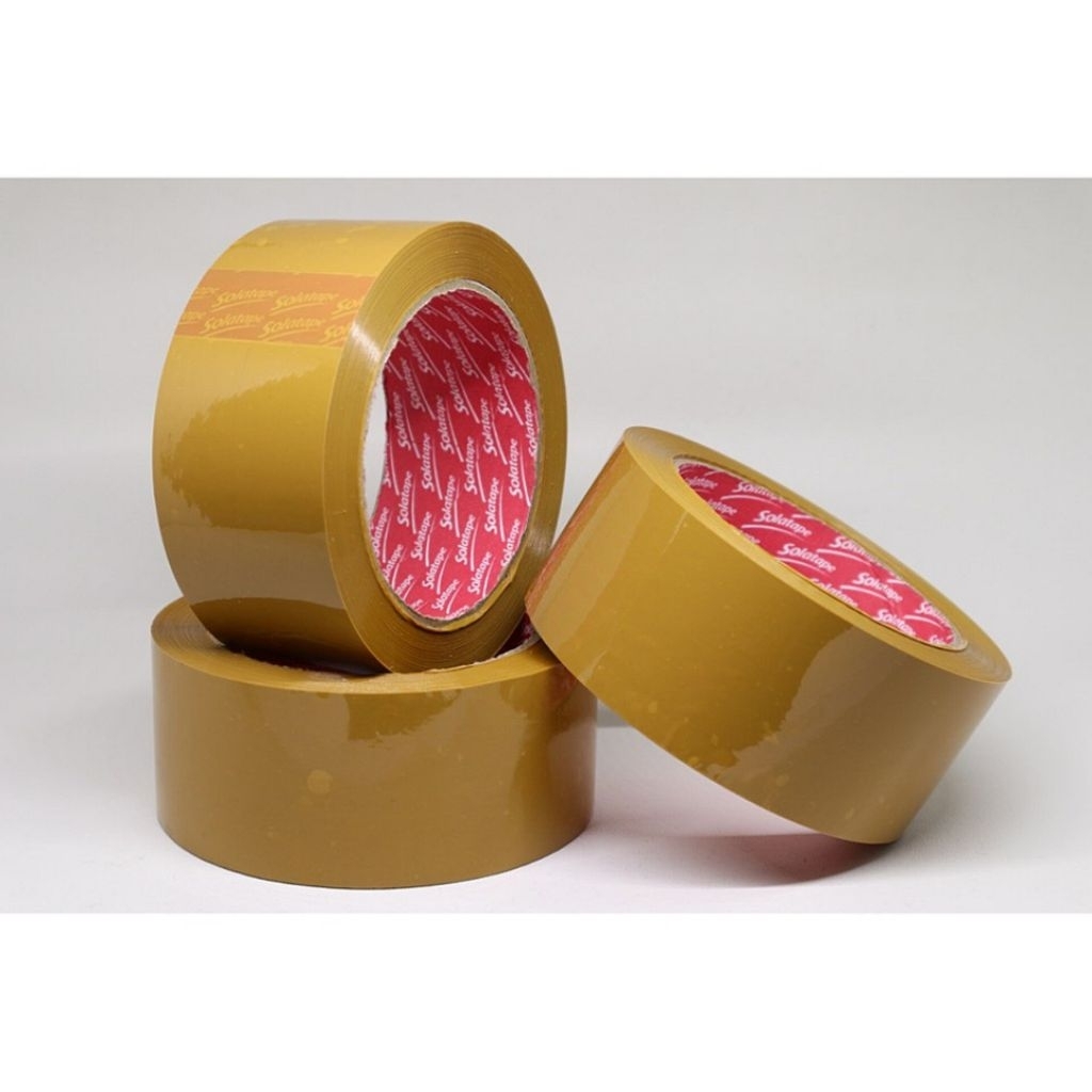 

1 Roll Lakban Coklat Tan 100 Yard 48 mm Besar Duck Tape