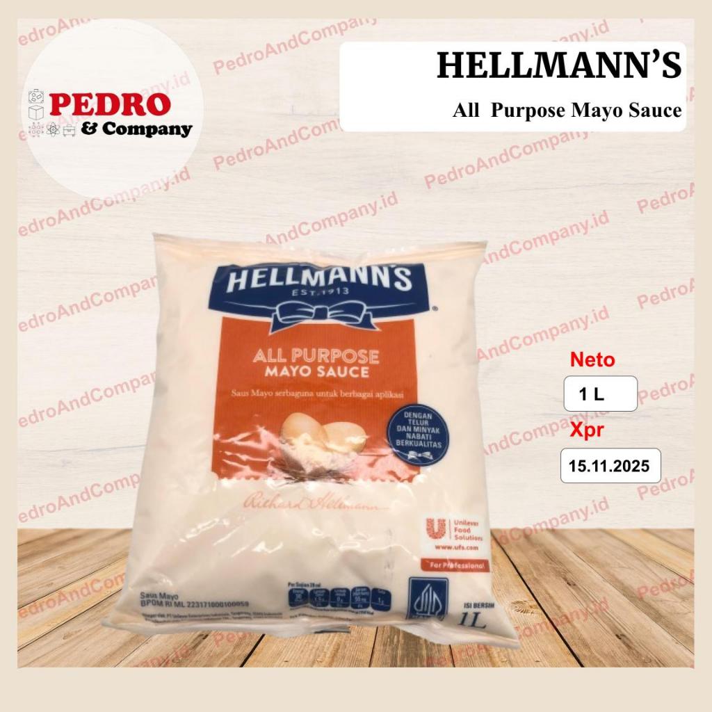 

Hellmanns All purpose Mayo 1 Liter mayones