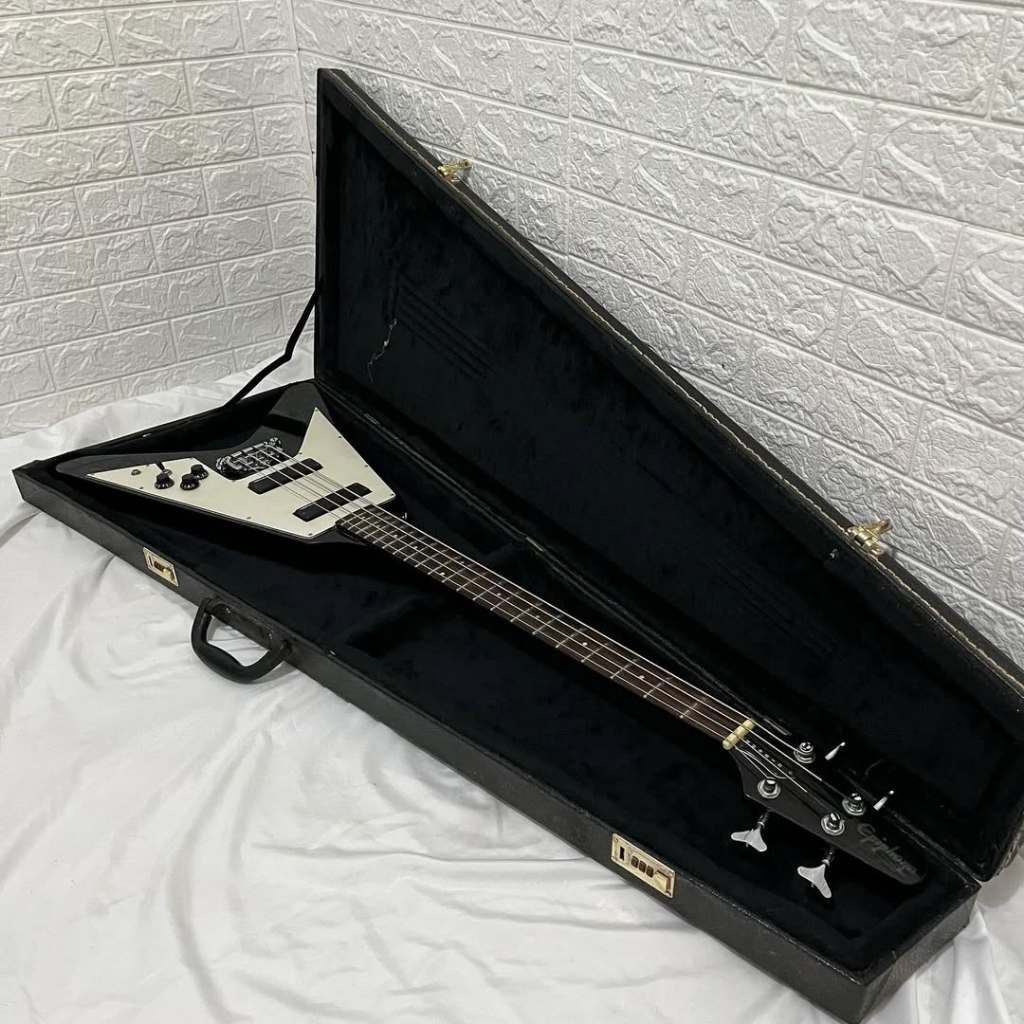 Epiphone Flying V Bass + Hardcase n gibson boss