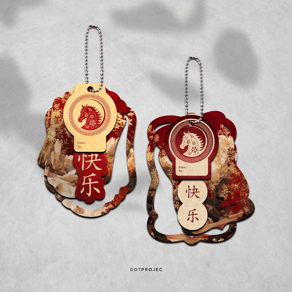 

Custom Hangtag Imlek / CNY / Wedding / Sangjit / Christmas / Birthday