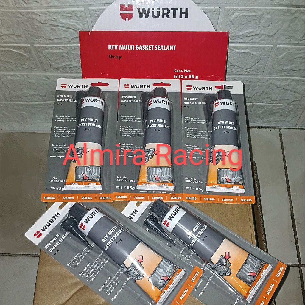 Lem Paking RTV Silicone wurth 85g