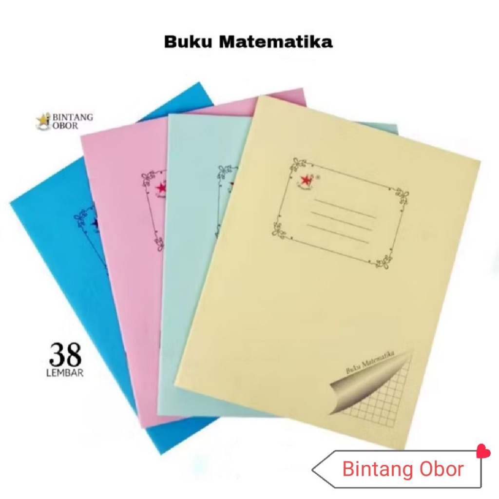 

1 PAK 10 PCS !! Buku Kotak Matematika Bintang Obor 38 Lembar Buku Matematika