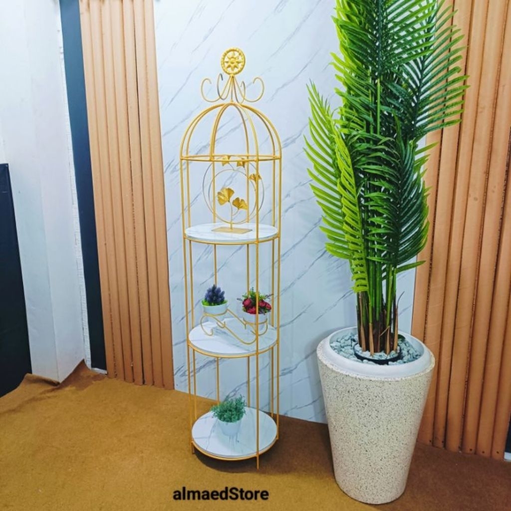 rak sudut/rak bunga modern terbaru/rak sudut/rak hias cantik/rak bunga gold luxury/rak sultan