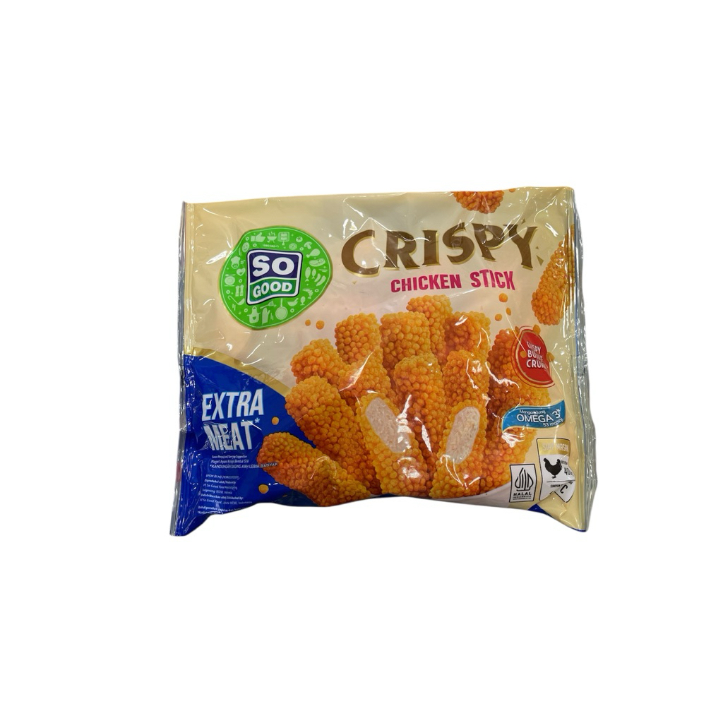 

SO GOOD CRISPY CHICKEN NUGGET STICK 400 gr