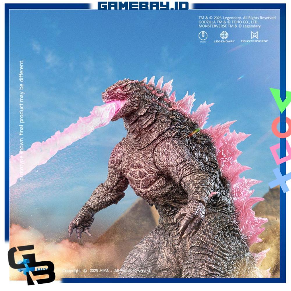 HIYA Exquisite Basic Series None Scale 6 Inch Godzilla x Kong The New Empire Godzilla Heat Ray Godzi