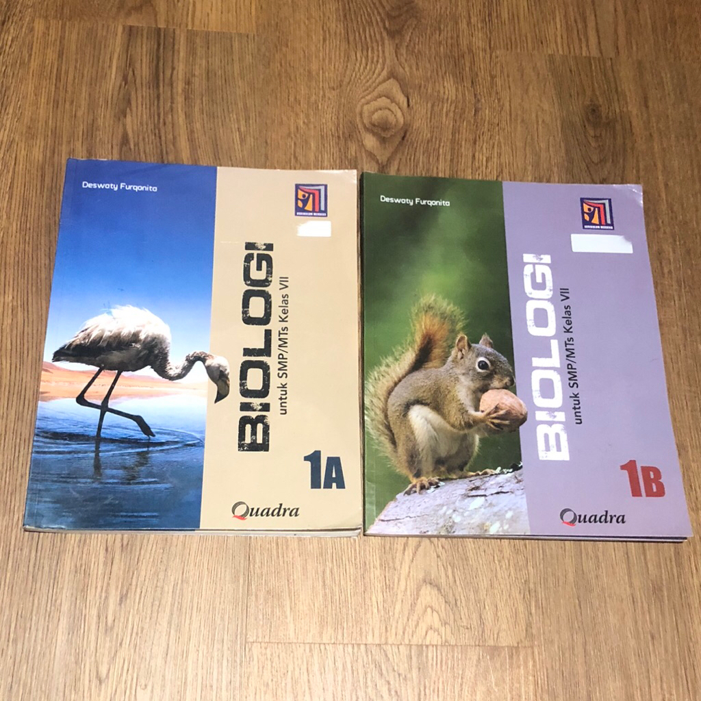 Buku Biologi SMP Kelas VII Biologi Kelas 7 Quadra Buku Biologi Sekolah Penabur Preloved