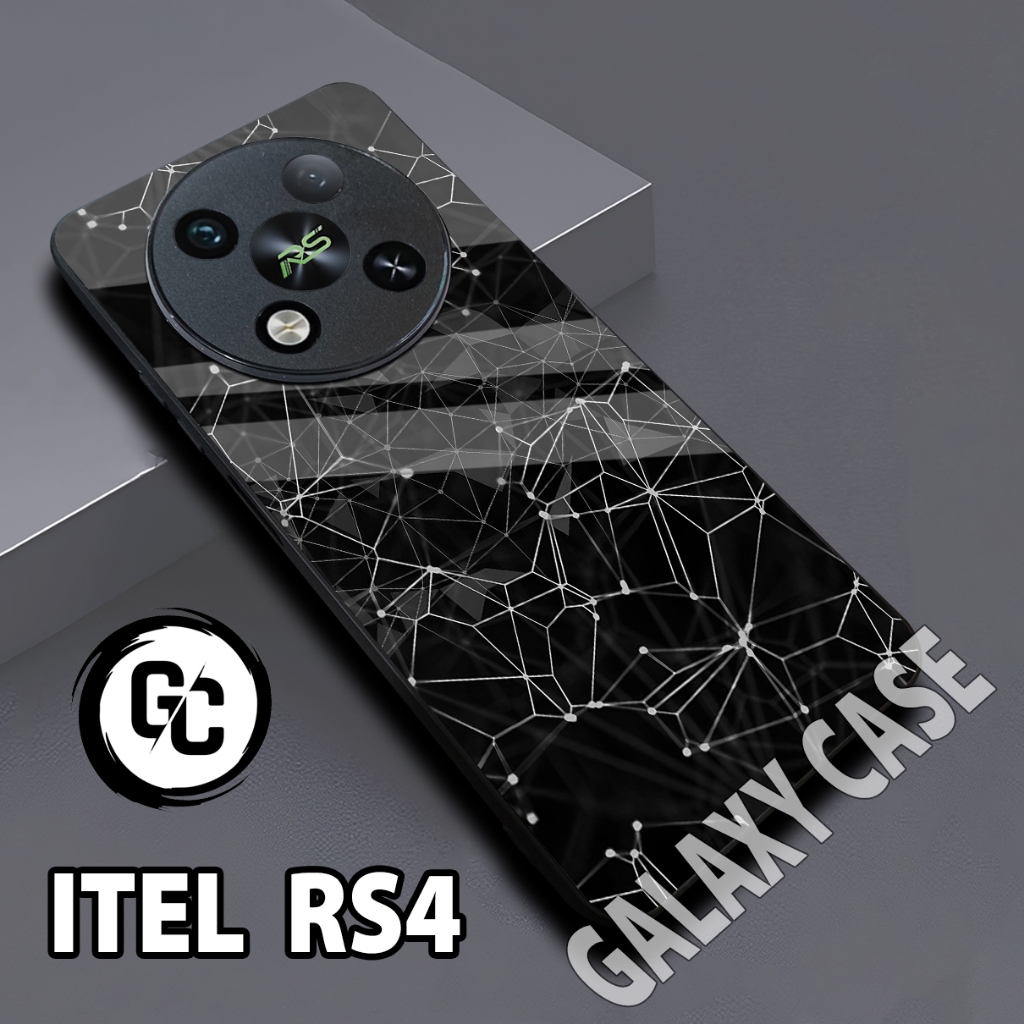 Softcase glossy ITEL RS4/Case ITEL RS4 Cewek/case ITEL RS4 glitter/casing ITEL RS4/case HP ITEL RS4