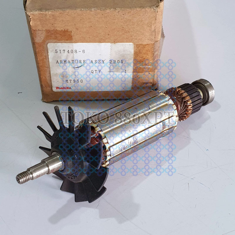 Armature Angker Rotor Makita Maktec MT950 MT 950 Original 517408-6