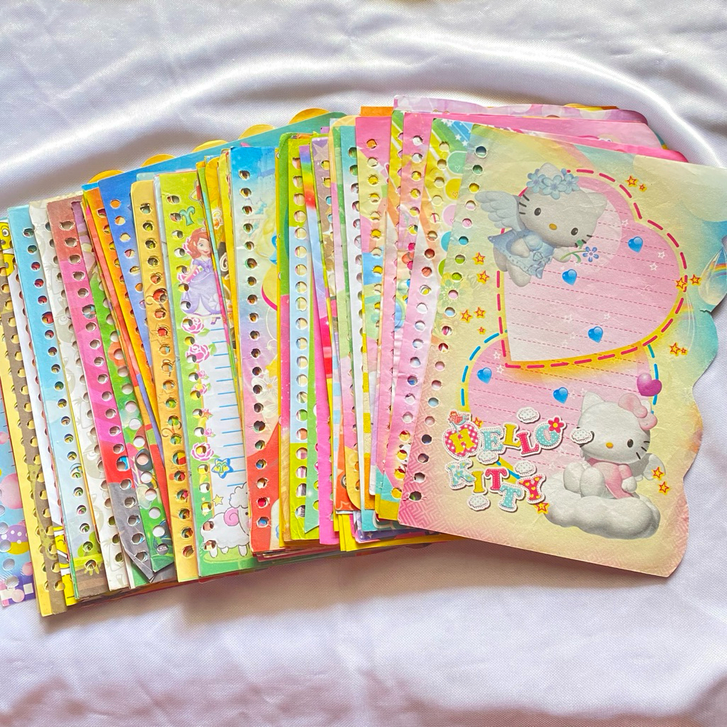 

(update 5 sep 25) Isi Binder Loose Life A5 Karakter Biasa No Merk Murah