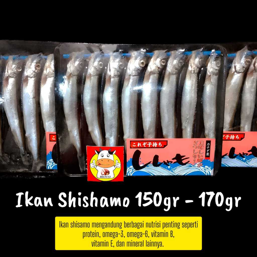 

IKAN SHISAMO/FISH PREMIUM FULL TELUR 160GR-190GR-FROZEN FOOD-BRONTZ JOGJA