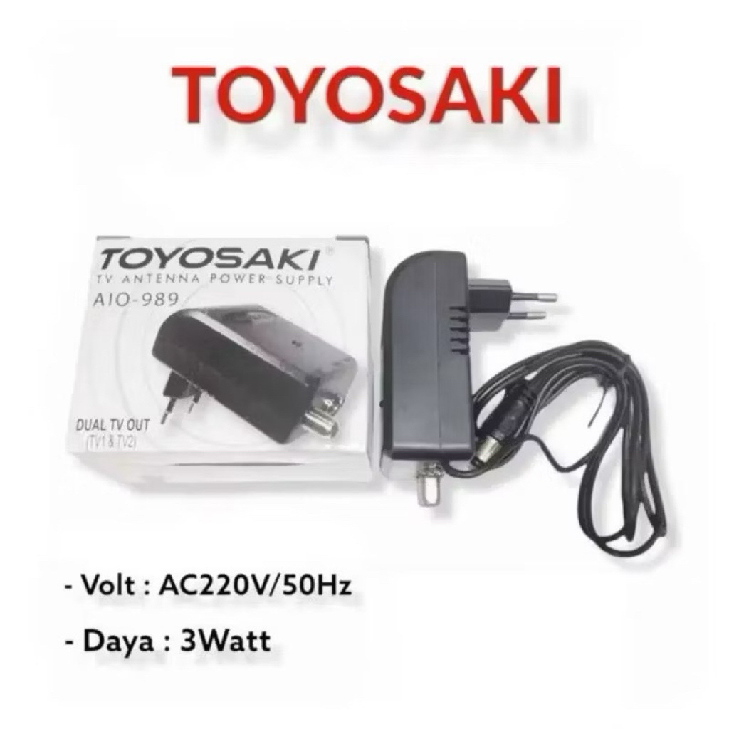 Toyosaki Adaptor Antena TV aio-989
