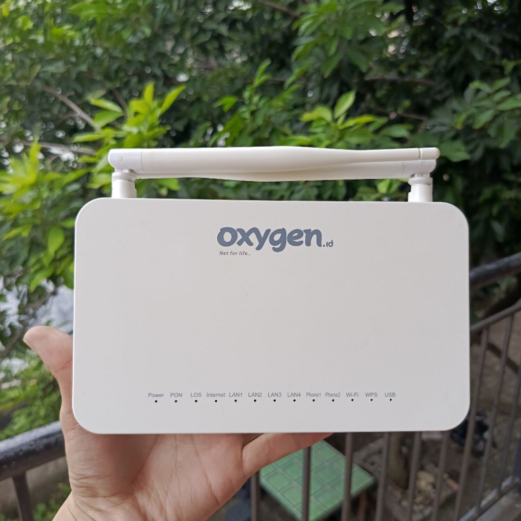 ROUTER ZTE F609 V3 PORT HIJAU